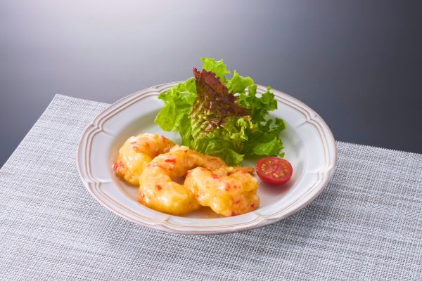 スイートチリソースの海老マヨ