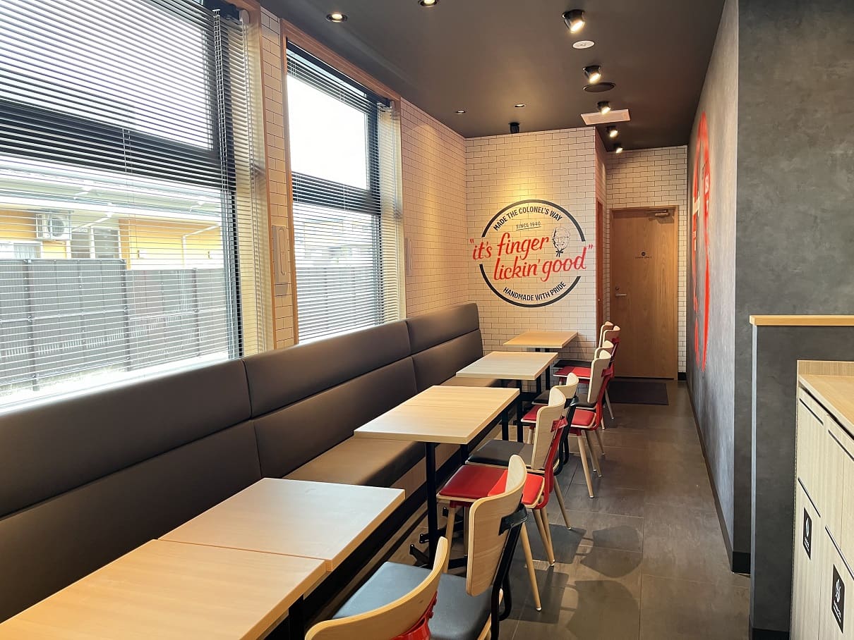 ケンタッキー・フライド・チキン今治店内