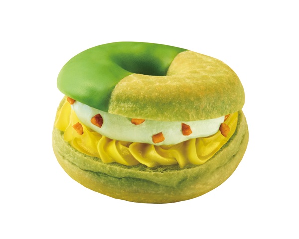 誕生!どらやき!?なドーナツ “どら抹茶”。宇治抹茶ドーナツシリーズ | トピックス | フジファミリーフーズ