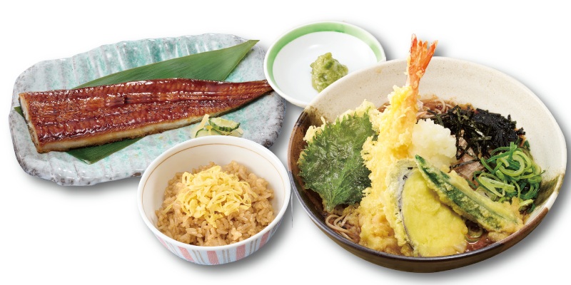 冷たいそばと香ばしいうなぎを楽しむ、和食どんと【うなぎ×そばフェア】スタート！6/1（月）〜 | トピックス | フジファミリーフーズ